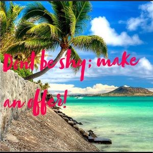 Make an offer and it will go in your favor😉